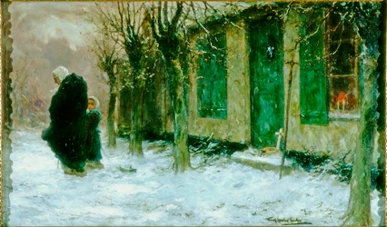Die grünen Fensterläden, Viaticum, Belgien, 1918